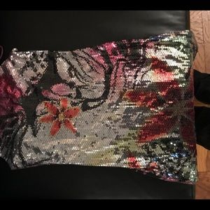 Sequin multi colored dress